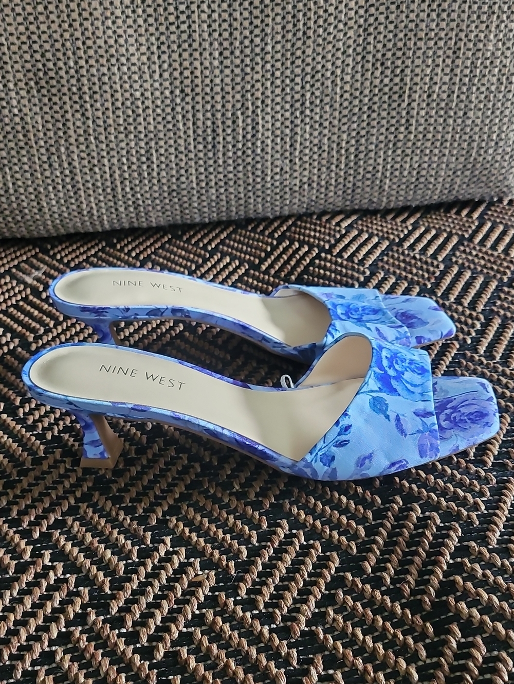 Nine West Inya Kitten Heel Sandals 7.5